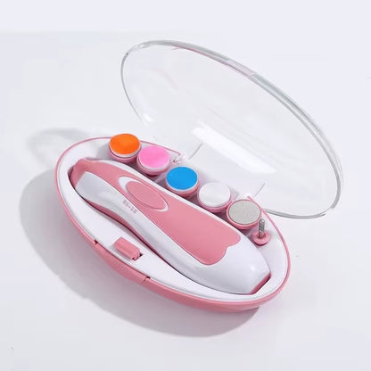 Multifunctional Baby Nail Trimmer 6 in 1 Nail Electric Nail Sharpener Nursing Baby Nail Sharpener Kids Nail Sharpener