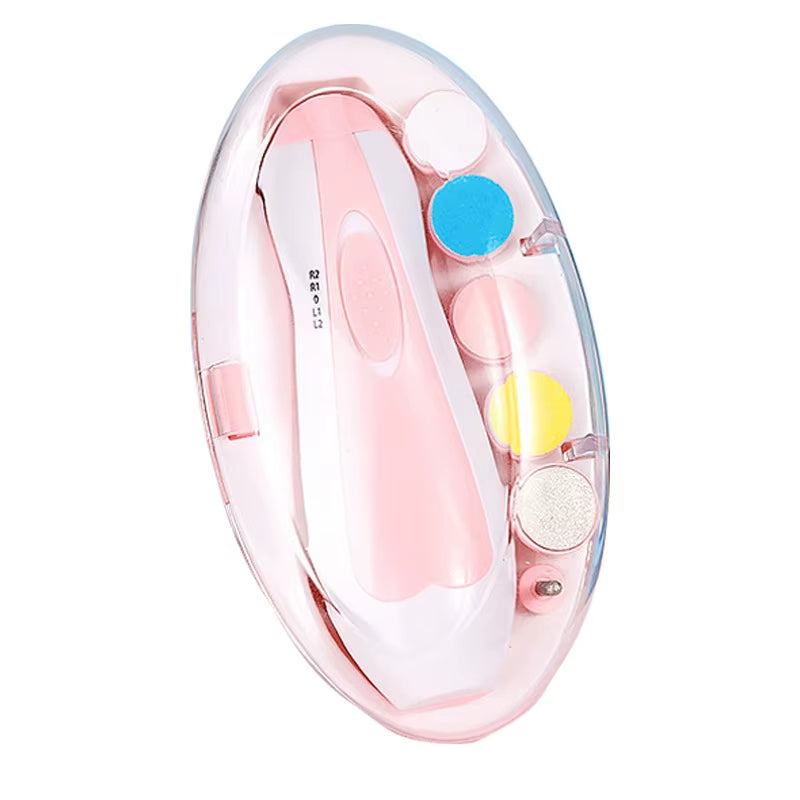 Multifunctional Baby Nail Trimmer 6 in 1 Nail Electric Nail Sharpener Nursing Baby Nail Sharpener Kids Nail Sharpener