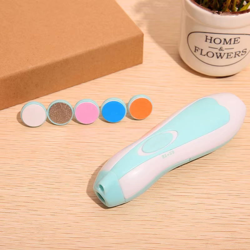 Multifunctional Baby Nail Trimmer 6 in 1 Nail Electric Nail Sharpener Nursing Baby Nail Sharpener Kids Nail Sharpener